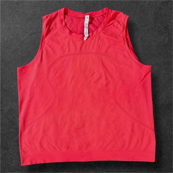 lululemon athletica Tops - lululemon athletica Vibrant Coral Muscle Tank